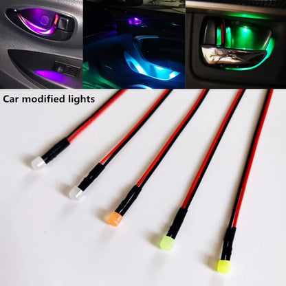 10PCS Modification Interior Small Large 12v-24vdc