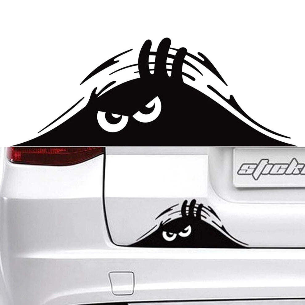 Racing SUV Funny Anime Decal Stickers Fun Reflective Vinyl