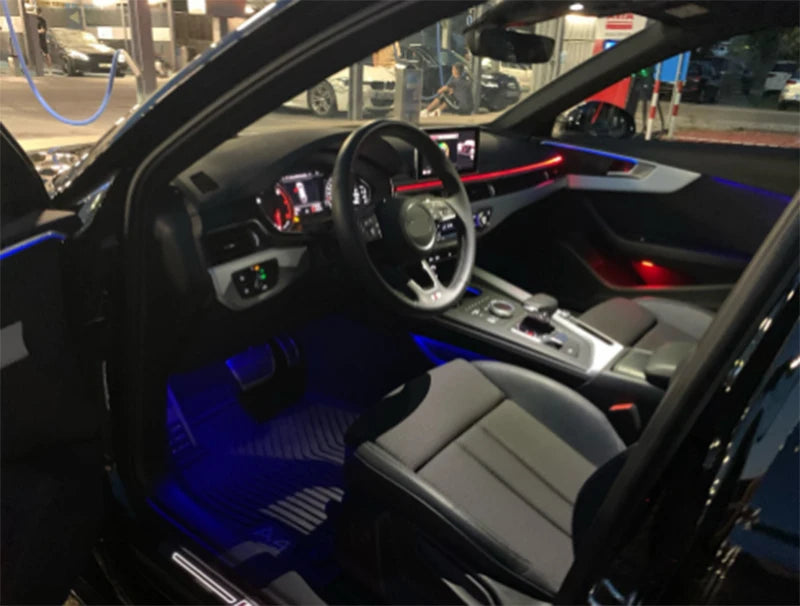 For Audi A4 B9 A5 2017 Replace Colors RGB Interior Ambient 2018