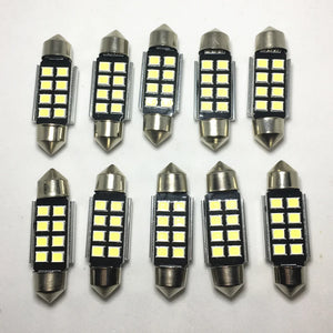 10PCS Festoon 31MM 36MM 39MM 41MM Canbus C5W Error