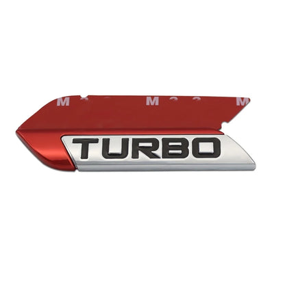 For Frod BMW Ford Dsycar 3D Metal Turbo Turbocharged Sticker