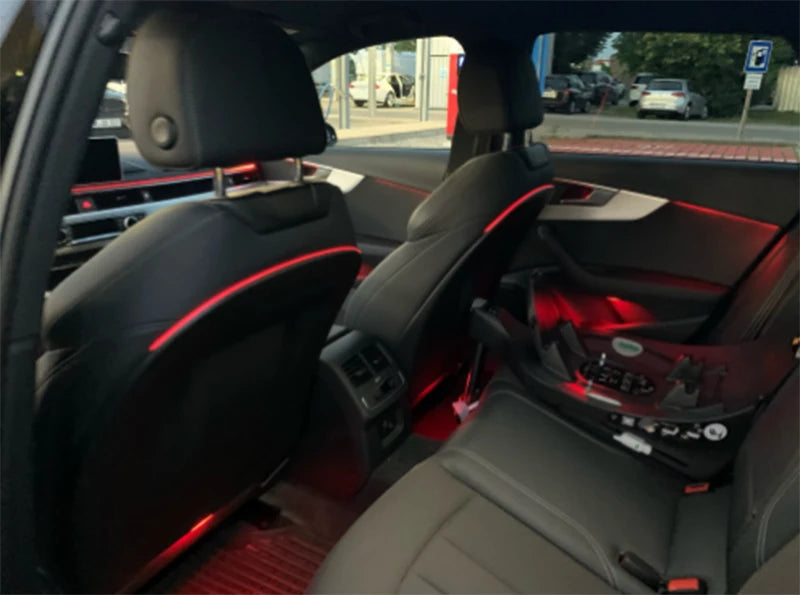 For Audi A4 B9 A5 2017 Replace Colors RGB Interior Ambient 2018