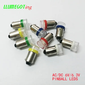 50PCS ba9s T4W Flat Len Dome 2X 5630SMD Various