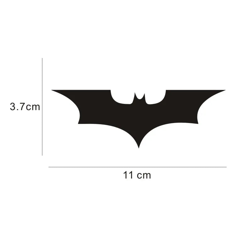 Sticker Cute Bat 3D Man Cartoon Vinyl Decal Reflective