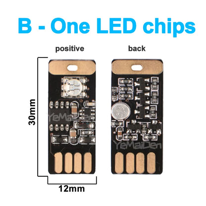 Interior USB Atmosphere Music Adjustment Lighting Plug Play Decor