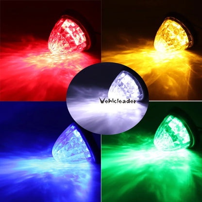 24V Waterproof Emergency Alarm Conical Tail Turn Signal Warning
