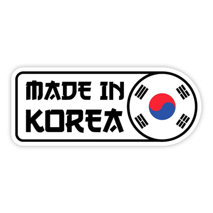 S31981 Various Sizes self-adhesive Decal Made In Korea Sticker