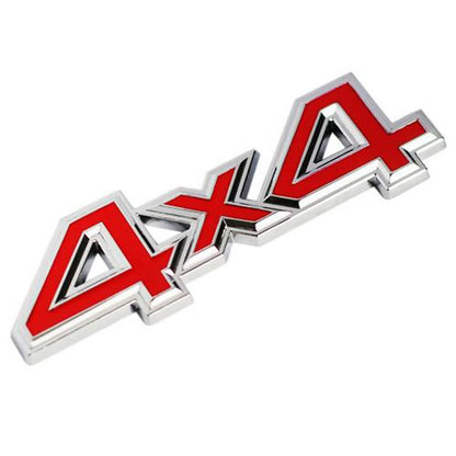 Dsycar 1PCS 3D Metal 4X4 four-wheel Drive Sticker Emblem