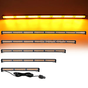 24 Cob Strobe Lightbar Fireman Truck Warning Emergency Flashing