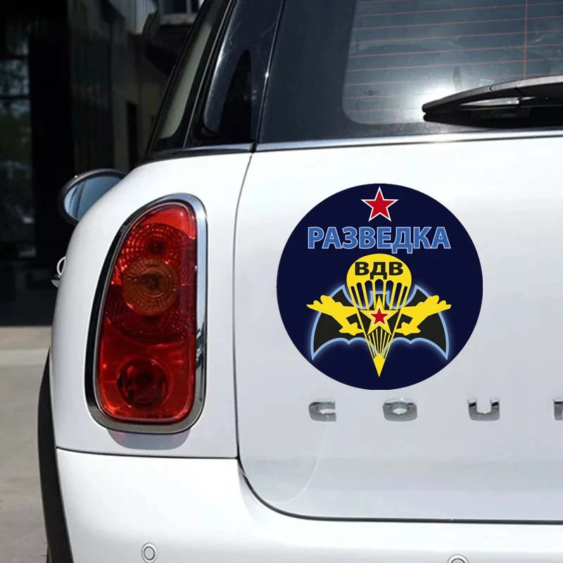 B01028 self-adhesive Decal Sticker Waterproof Decors On Bumper