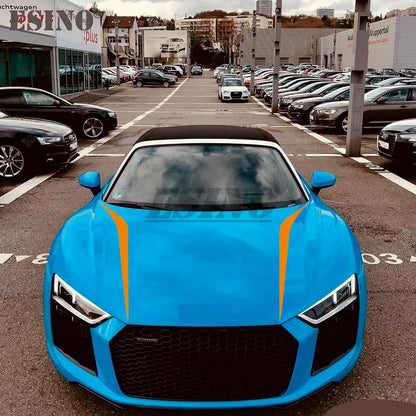 X Decals Stripes Body Vinyl Hood Cover Stickers Films