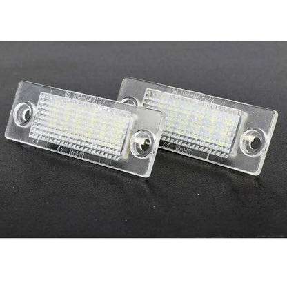 For VW Transporter T5 Caddy Touran 2PCS License Number Plate