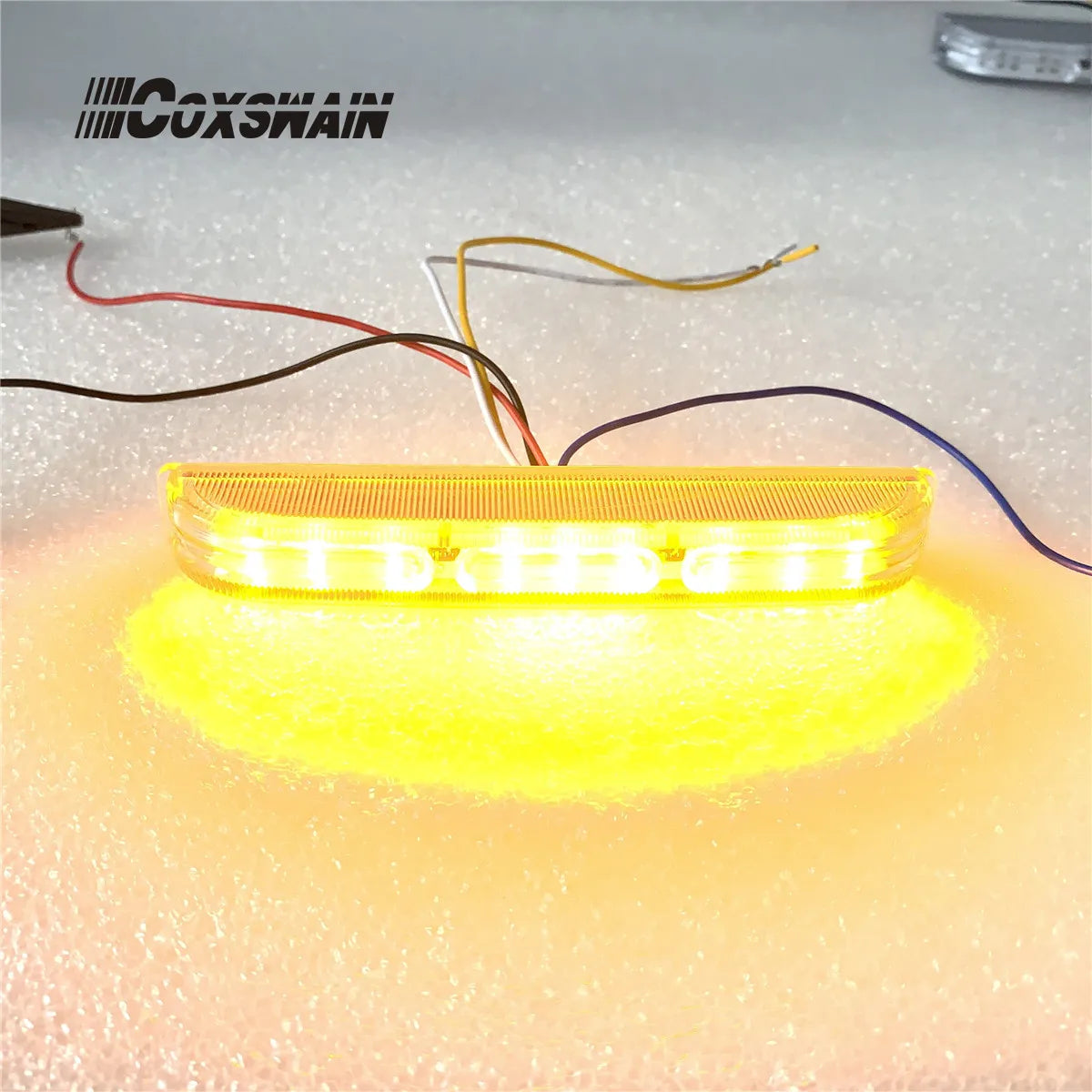 Coxswain Dual Color Emergency Grill Strobe 3W Warning Fire