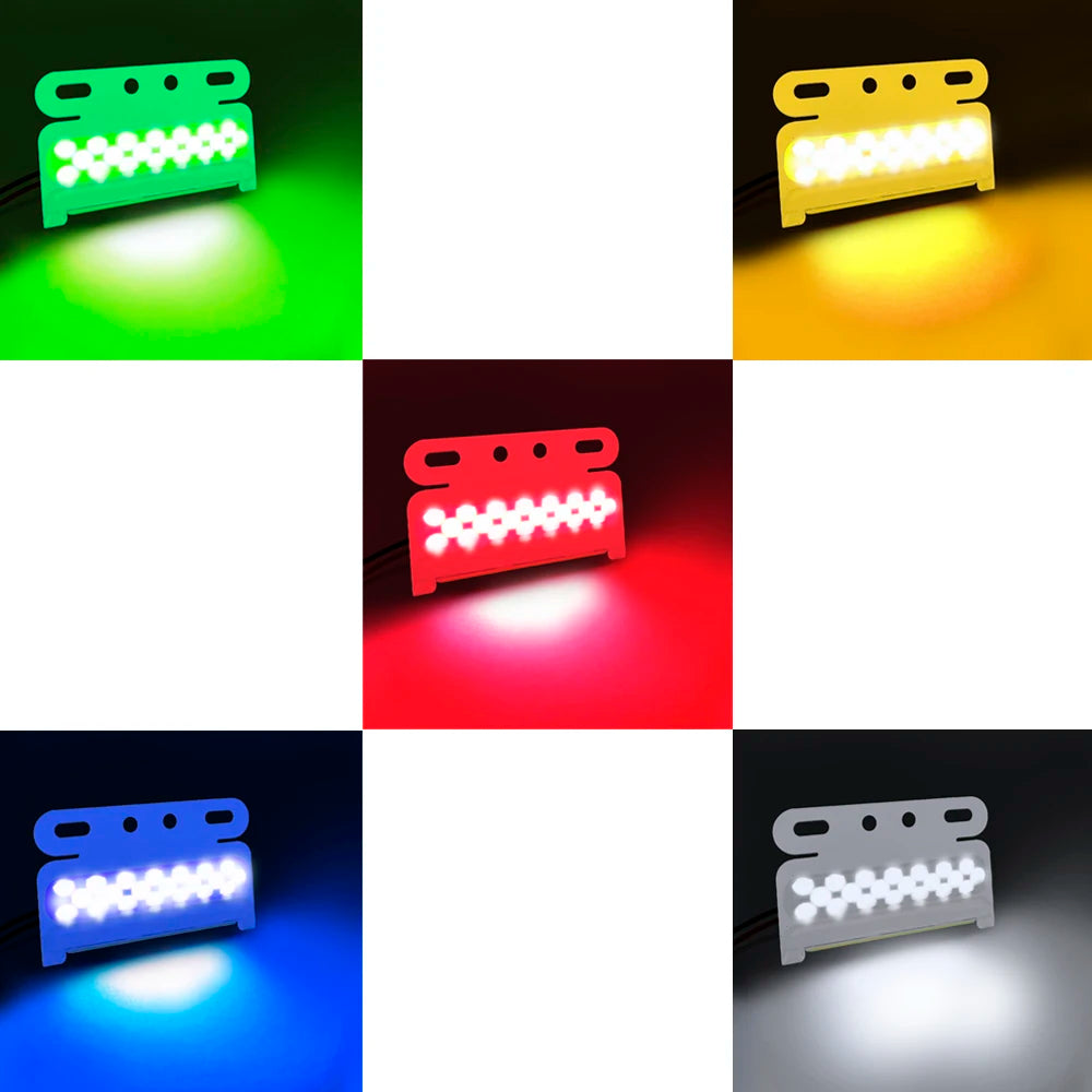 10PCS 24V Cob Truck Turn Signal Side Marker Trailer