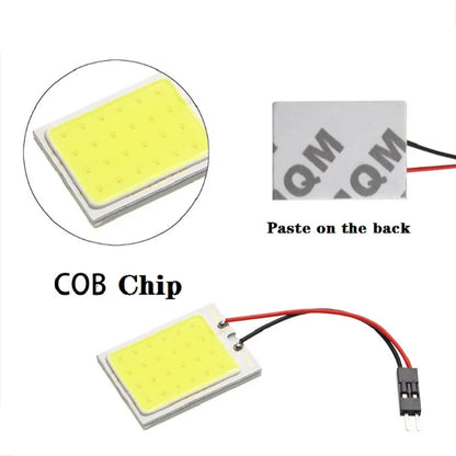 White Ice Blue T10 W5W Cob 24SMD 36SMD 48SMD