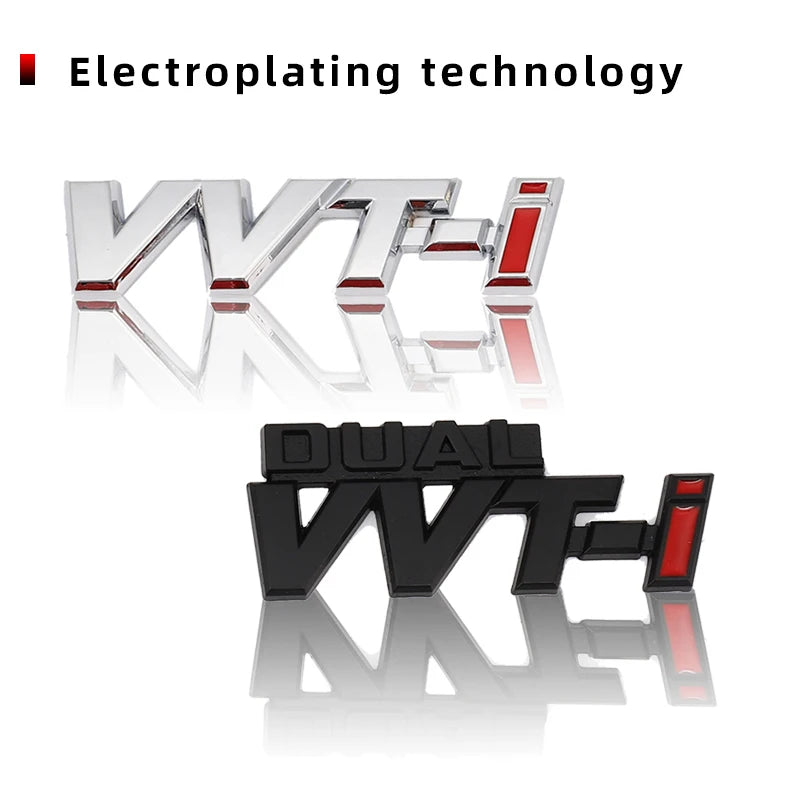 For Toyota Dual VVT-i Vvti Camry Sticker Emblem Badge Decals