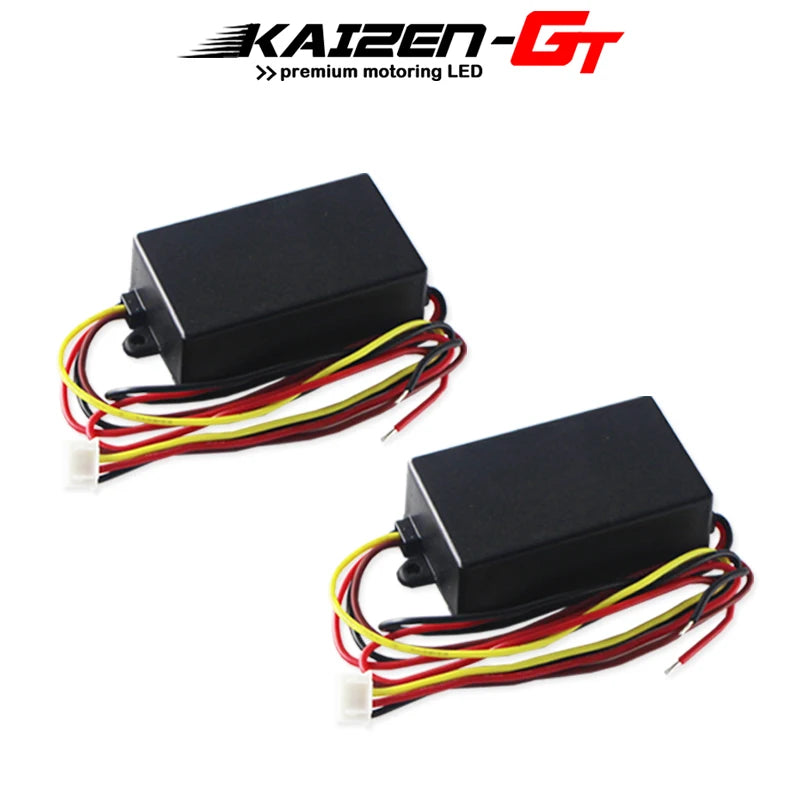 3-step Sequential Dynamic Chase Flash Module Boxes Front Or