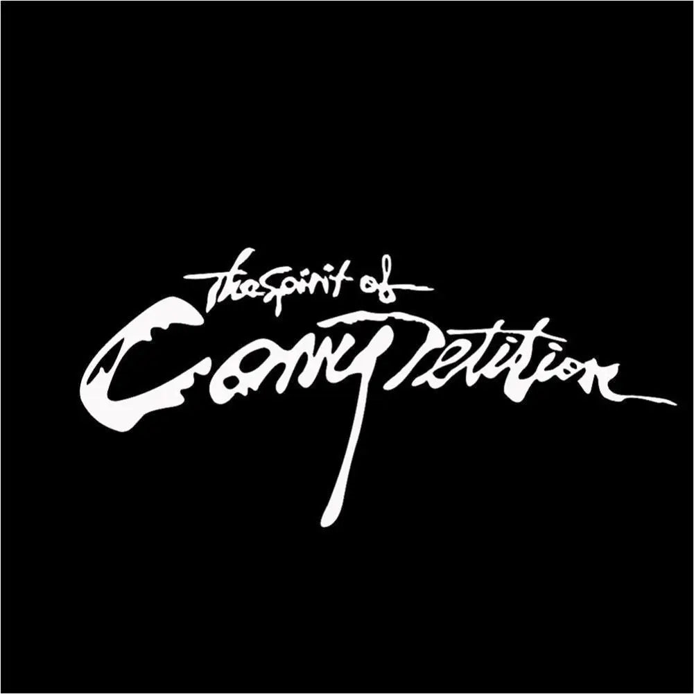 Spirit Competition Letter Reflective Racing Sticker Vinyl