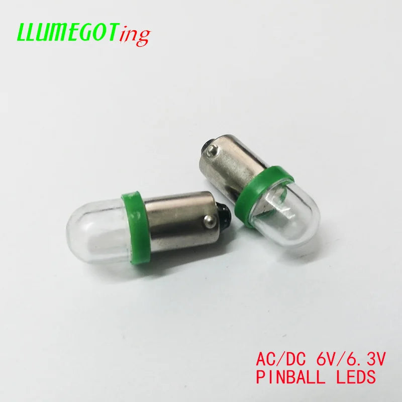 50PCS ba9s T4W Round Clear Dome 2X 5630SMD Various