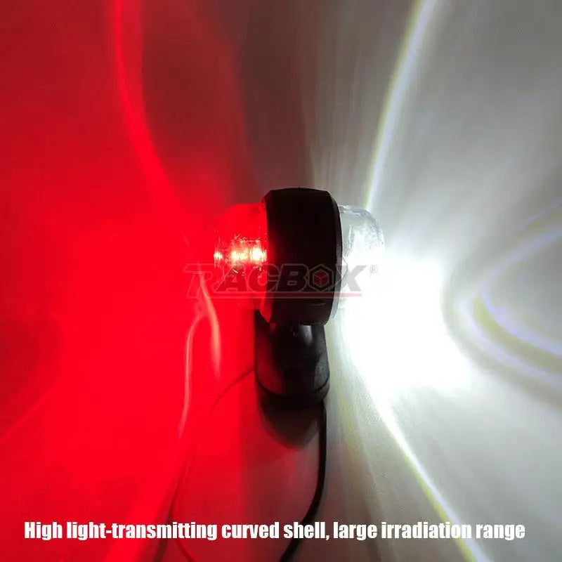 Truck Double Sides Marker Signal Red Yellow White Warning