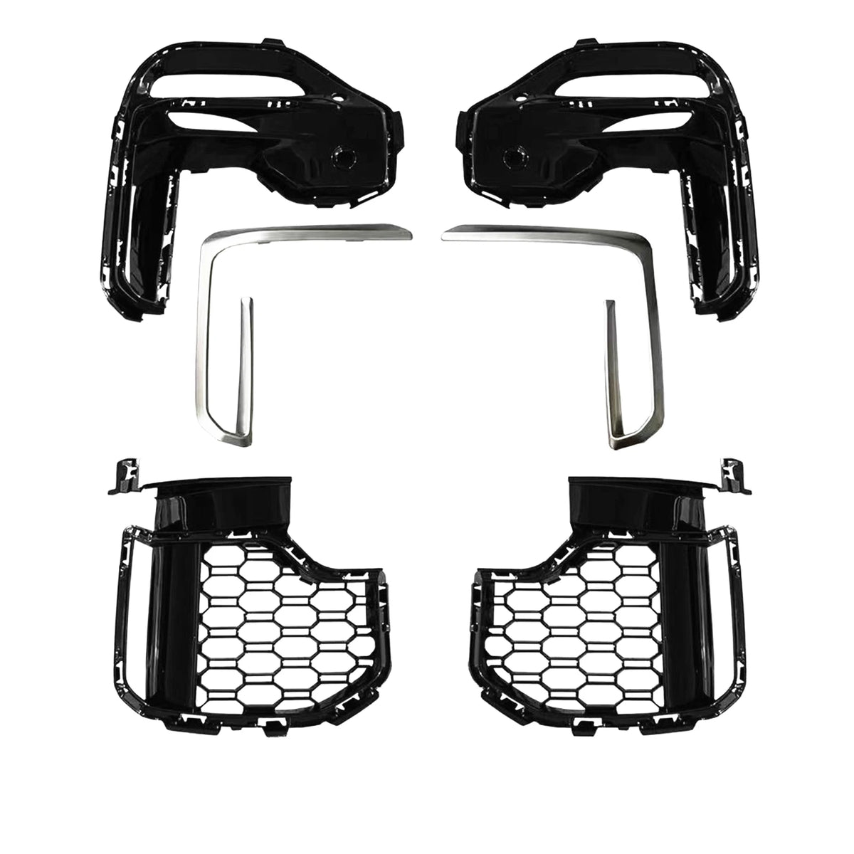 For BMW X5 G05 2019-2023 Front Bumper Side Air Vent Fog Grill