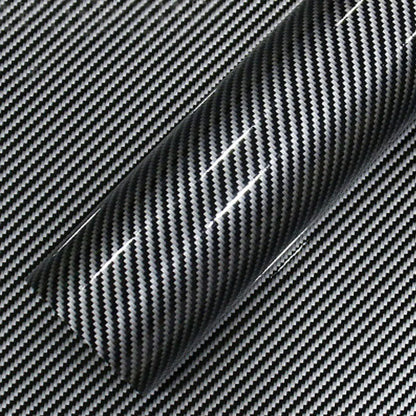Black Glossy Vinyl Wrap Self Adhesive 2D 3D 5D