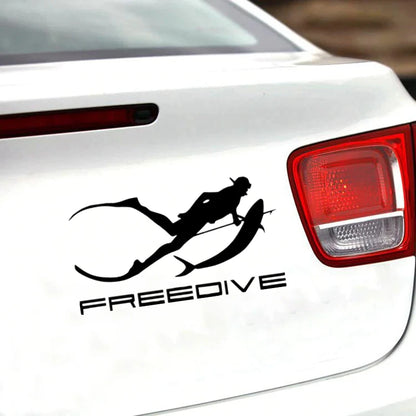 CK3343 Dive Vinyl Sticker Waterproof Cool Removable Decal