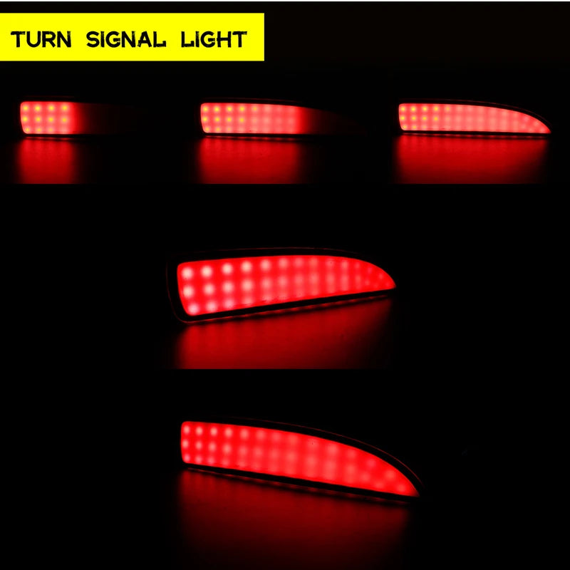 For Mazda 3 5 6 Function Ijdm Bumper Reflector As Tail Brake