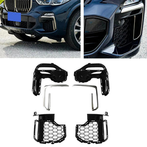For BMW X5 G05 2019-2023 Front Bumper Side Air Vent Fog Grill