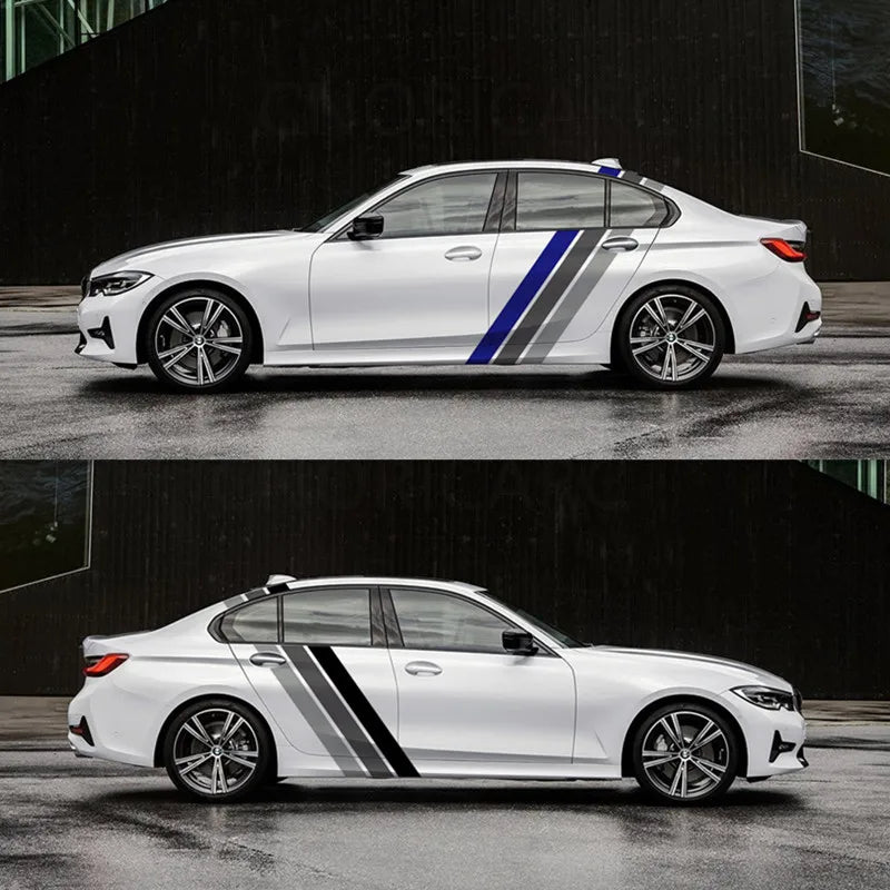 For BMW Audi Kia Honda Toyota Cnoricarc Tricolor Lines