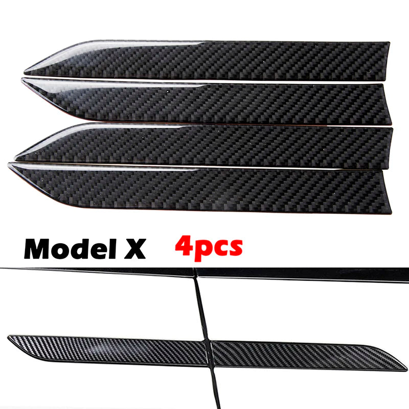 For Tesla Model 3 S X Door Handle anti-scratch Sticker Real