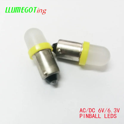 100PCS ba9s T4W Base Frosted Lens Various Colour Available