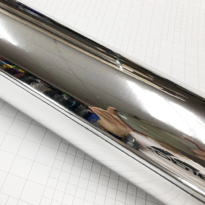 50CM 200 300 400 500CM Strechable Chrome Mirror Silver