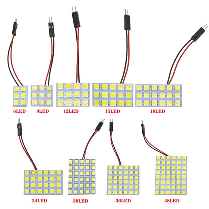 T10 ba9s Festoon C5W Panel Reading Bulb 24SMD 36SMD