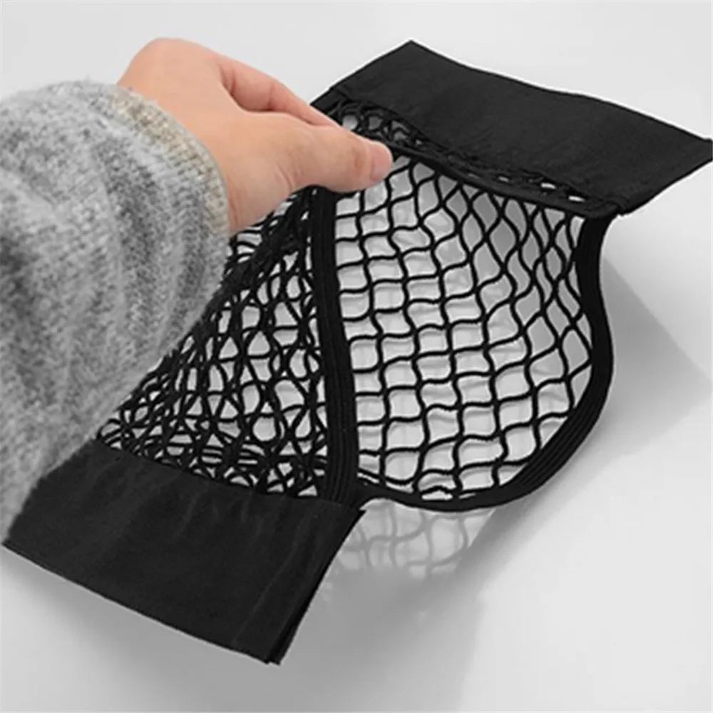 For Audi Accessories A4 A5 A6 Sticker Trunk Box Storage Bag Net