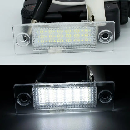 For VW Transporter T5 Caddy Touran 2PCS License Number Plate
