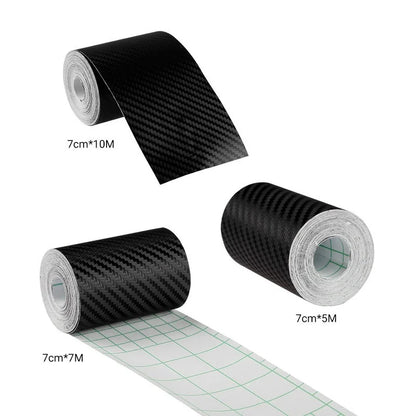 10M Carbon Fiber Sticker Tape Anti Collision Protector Strip