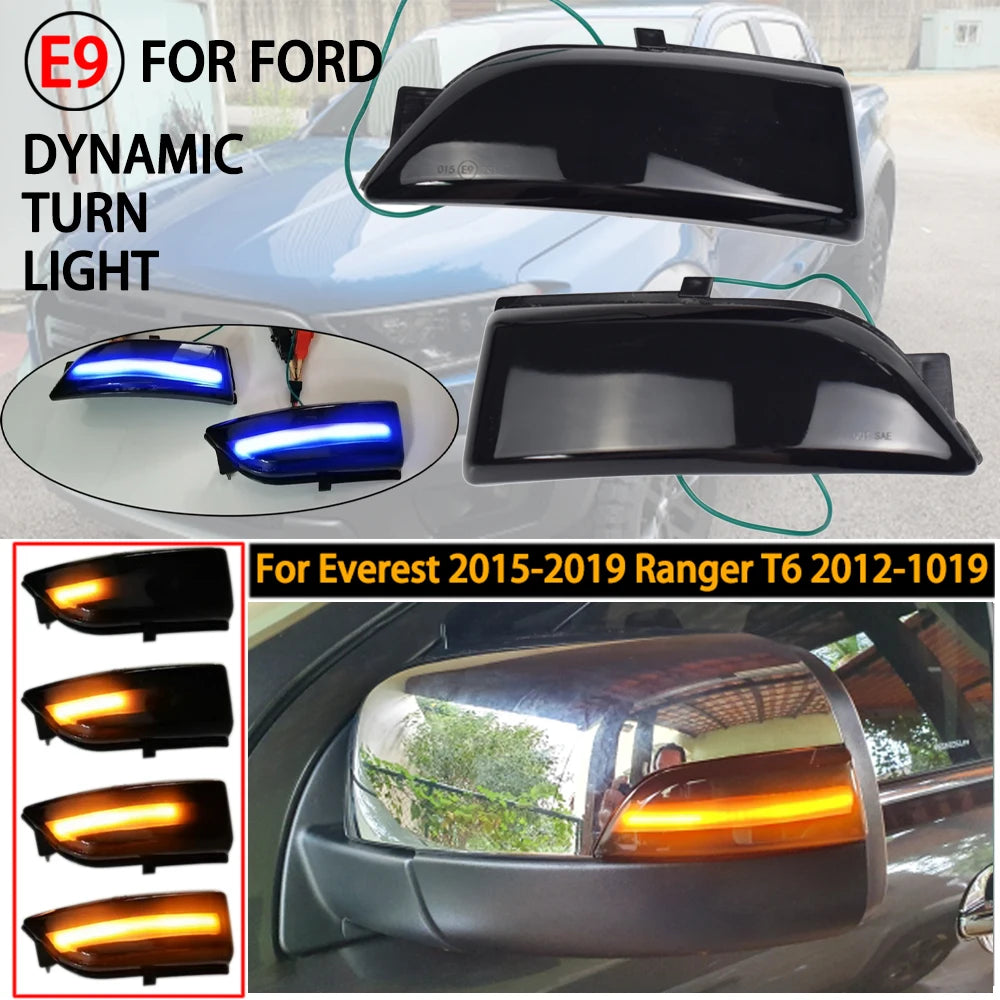 For Ford Ranger T6 2012-2019 Raptor Dynamic Turn Signal Side