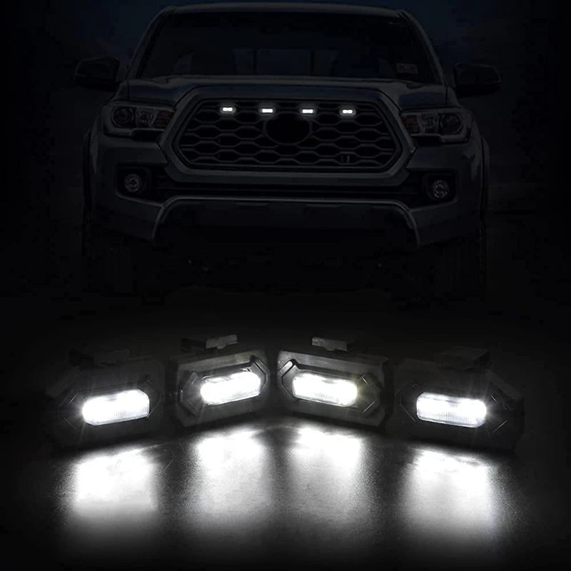 For Toyota Tacoma Raptor Trd Off 4PCS Front Grill Road Sport