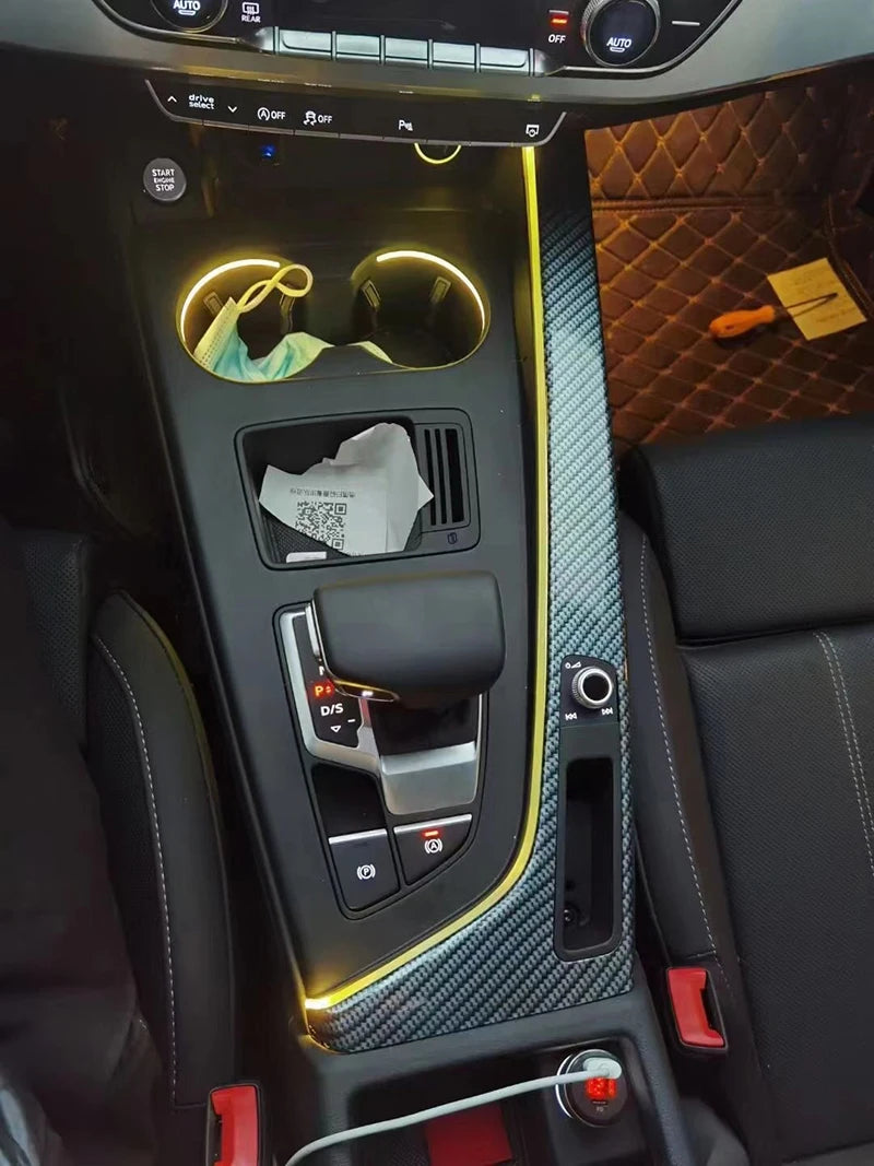 For Audi A4 B9 2017-2019 A5 B9 Saddle Interior Atmosphere