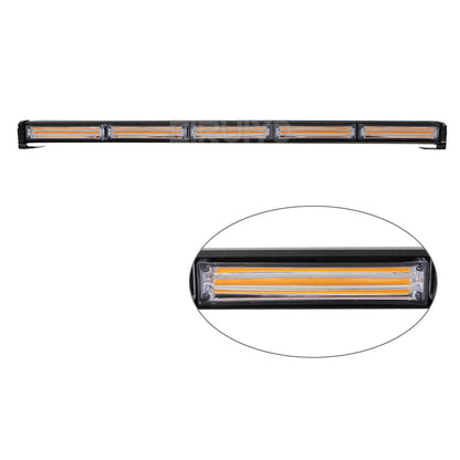 Amber Red Blue Cob Traffic Advisor Strobe Flashing Lightbar