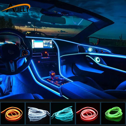 El Wire Interior Ambient Flex RGB Strip Flexible Atmosphere