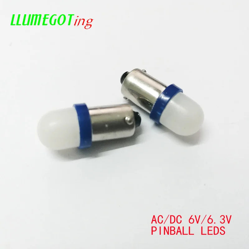 50PCS Milk White Dome ba9s T4W 1X smd5050 Non