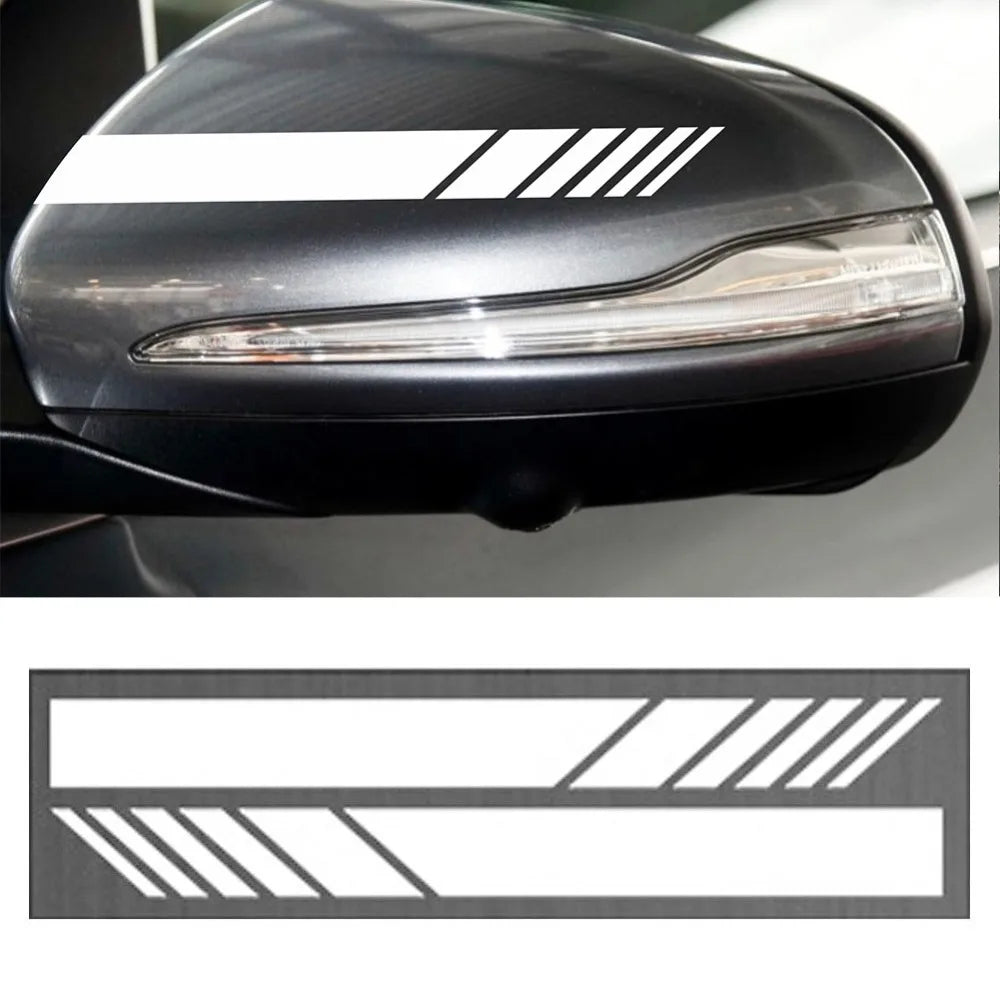 Bostar 2PCS SUV Vinyl Graphic Sticker Rearview Mirror Side