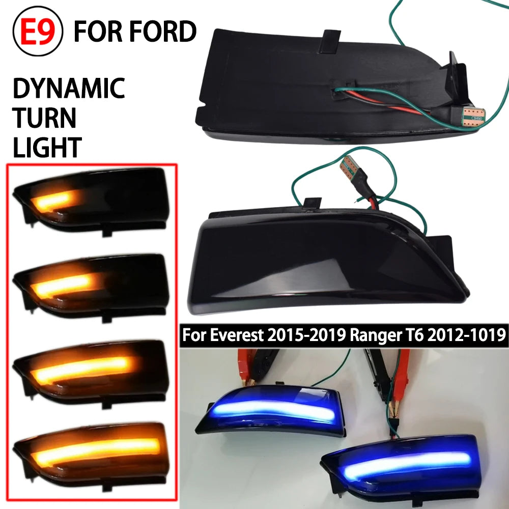For Ford Ranger T6 2012-2019 Raptor Dynamic Turn Signal Side