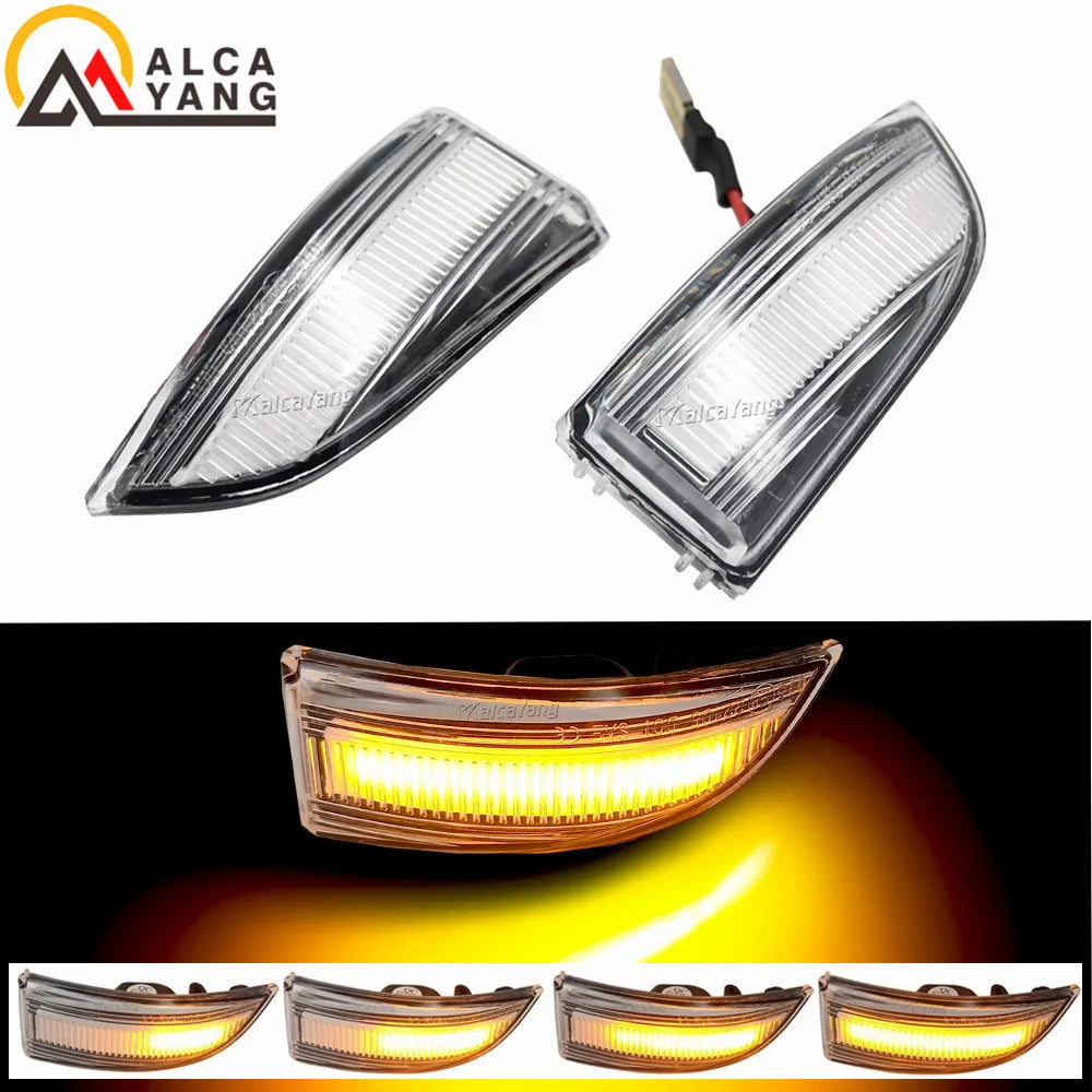 For Renault Megane MK3 Scenic Fluence Dynamic Turn Signal Mirror