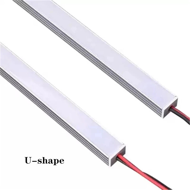 Aluminum Rigid Bar dc12v 50CM Inch U v-shape 5730