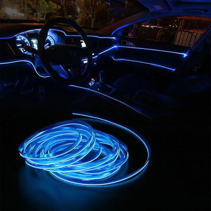 El Wire Interior Ambient Flex RGB Strip Flexible Atmosphere