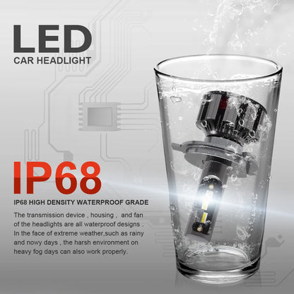 RGB Colorful APP Bluetooth Control H4 H7 Headlight H1