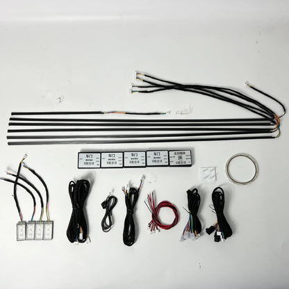 In RGB Dual Zone Atmosphere Interior Acrylic Strip Backlight
